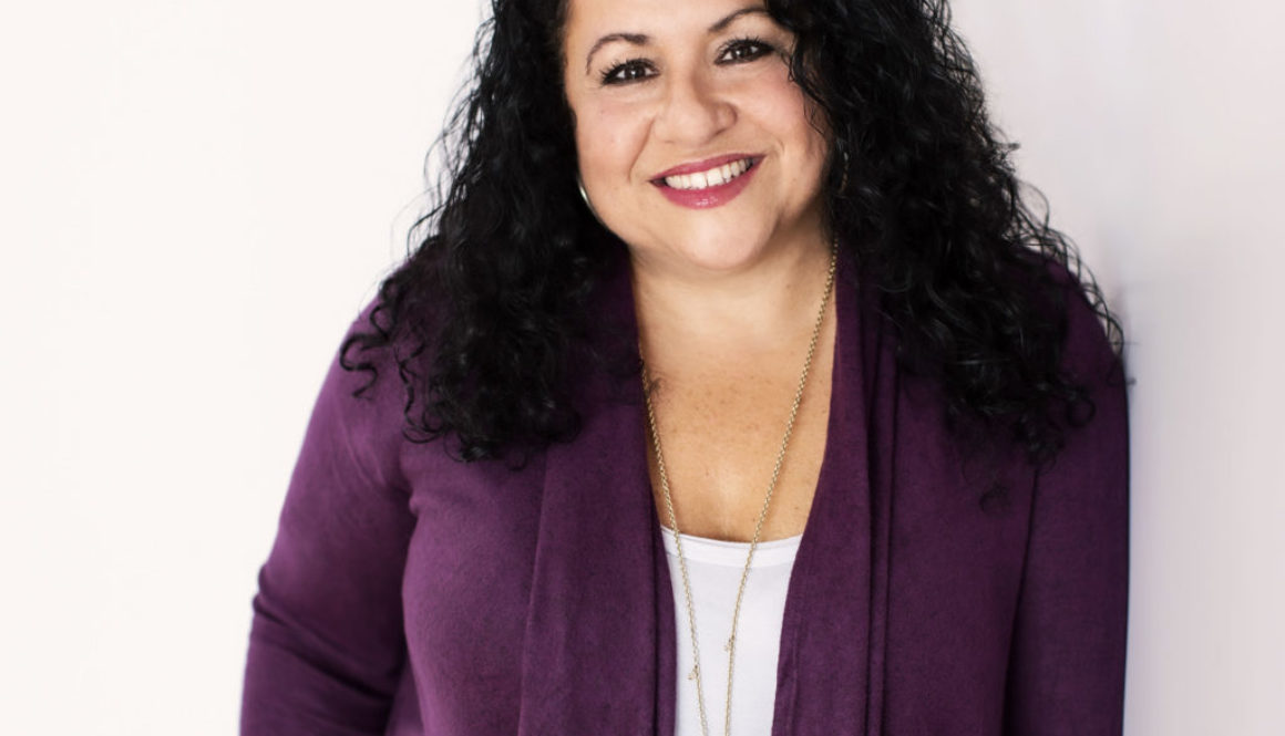 Pam Patalano headshot in purple sweater featured image